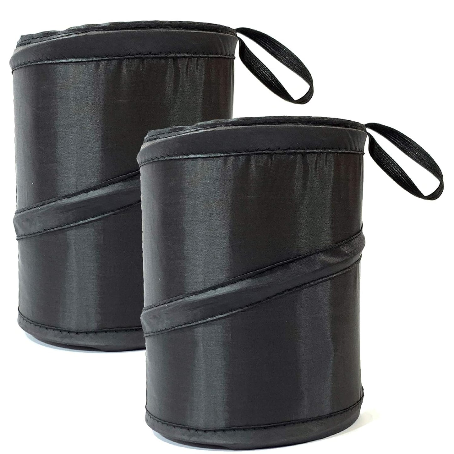 Kitbest 2 Pack Car Trash Can - Mini Portable Waste Bin