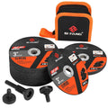 3 in Cut Off Wheels 25pc Kit with Mandrel - Durable Metal Cutting