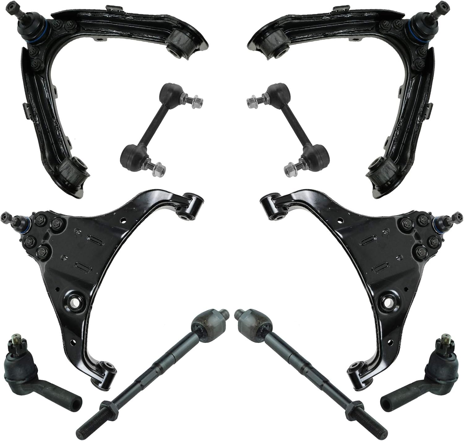 TRQ Front Steering & Suspension Kit for Chevrolet Colorado