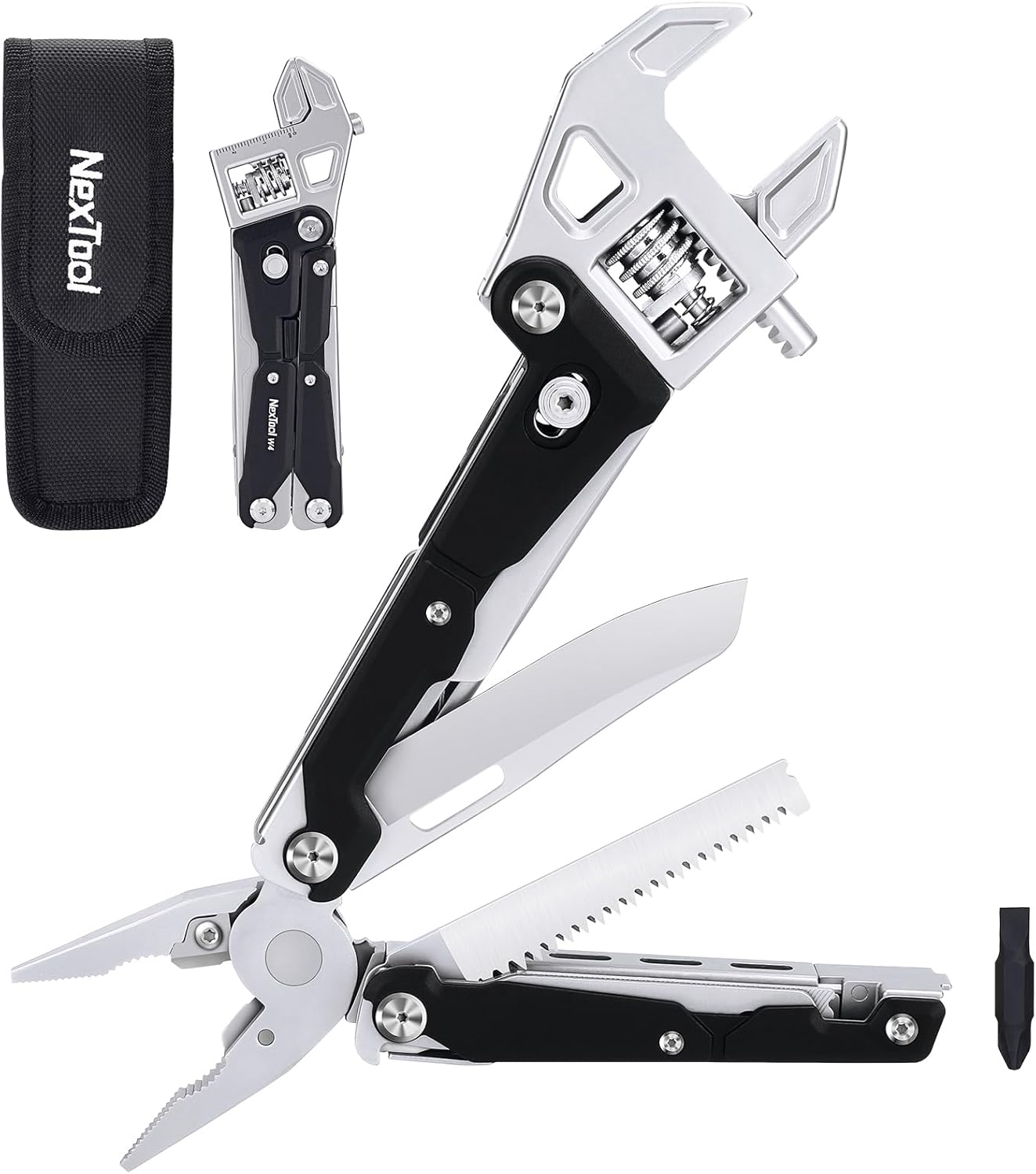 NexTool W4 Adjustable Ratchet Wrench Multitool for All Tasks