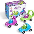 Popping Fidget Cars Set of 3 - Calming Sensory Toddler Toys