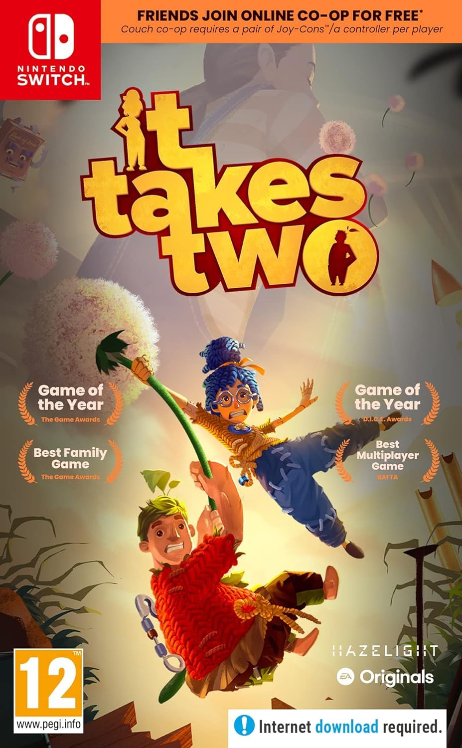 It Takes Two - A Unique Co-Op Adventure for Nintendo Switch