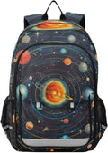 Planet Starry Sky Travel Laptop Backpack for 17 in Laptops - Large