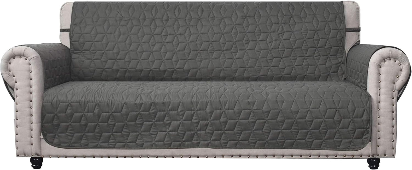 Ameritex Couch Sofa Slipcover 100% Waterproof and Nonslip