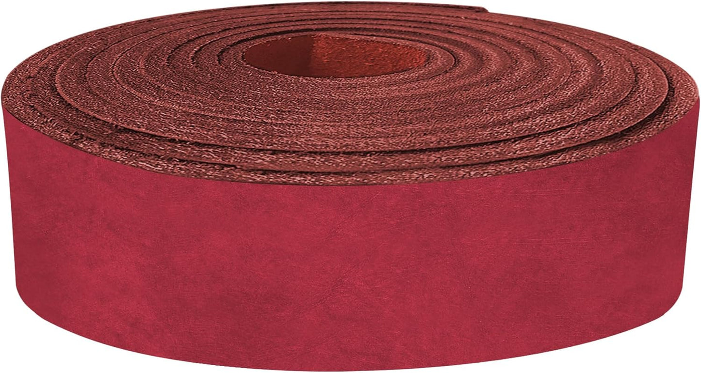 Latigo Leather Belt Straps for Heavy Duty Crafting Projects
