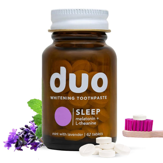 Duo Sleep Toothpaste Tablets for Whitening & Sensitivity Relief