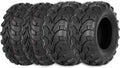 All-terrain ATV Tires 25x8-12 Front & 25x10-12 Rear Set