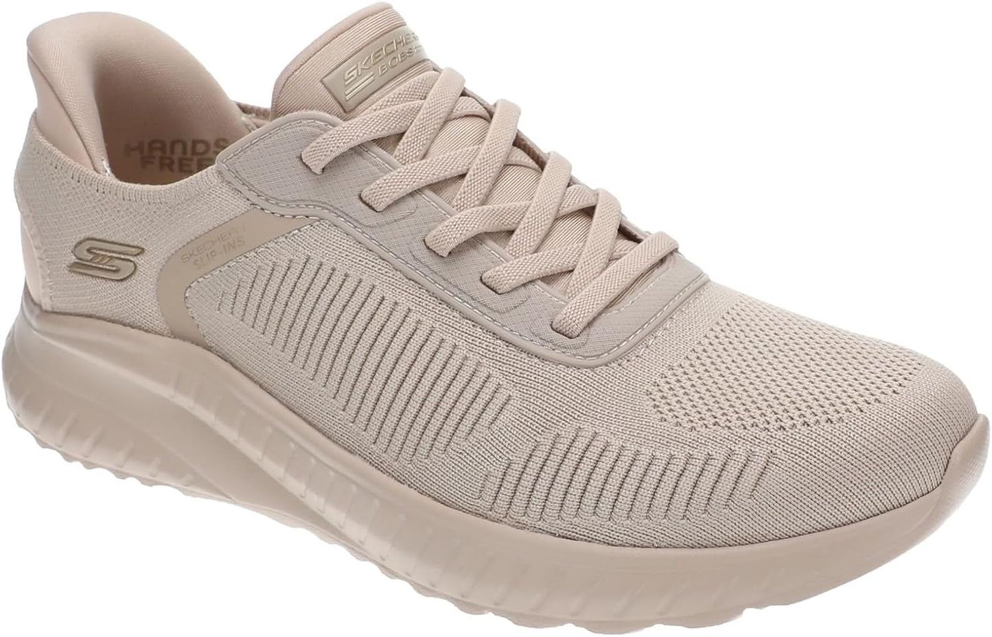 Skechers Womens Hands Free Slip-ins Bobs Squad Chaos with Memory Foam