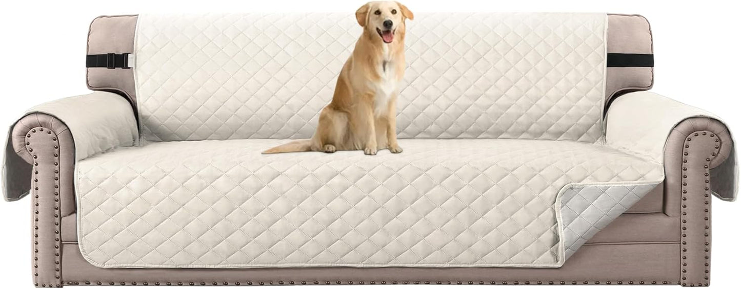 H.VERSAILTEX Reversible Sofa Cover for 3 Cushion Couch