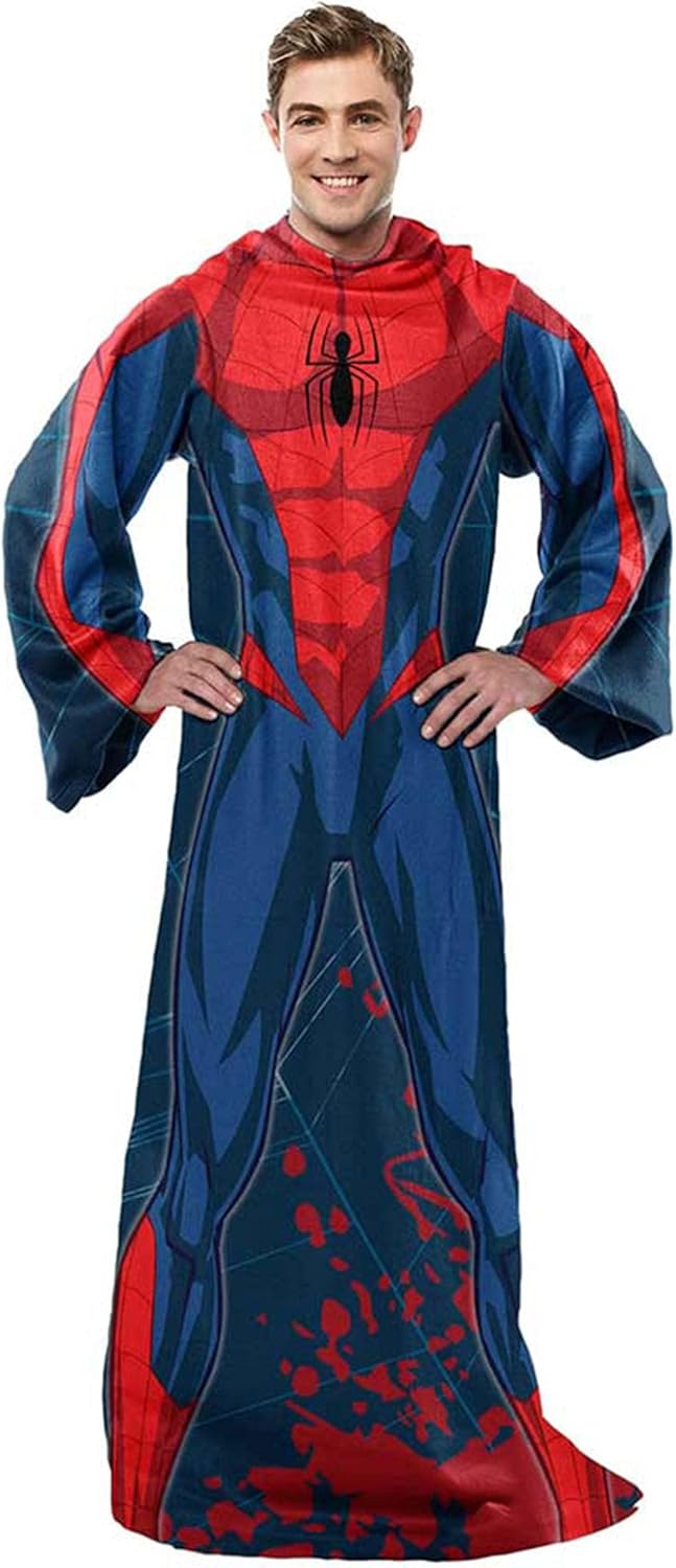 Stay Cozy with Northwest Spider-Man Silk Throw Blanket!