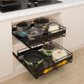 REALINN Pull Out Cabinet Organizer 12-20in Expandable Slide Out