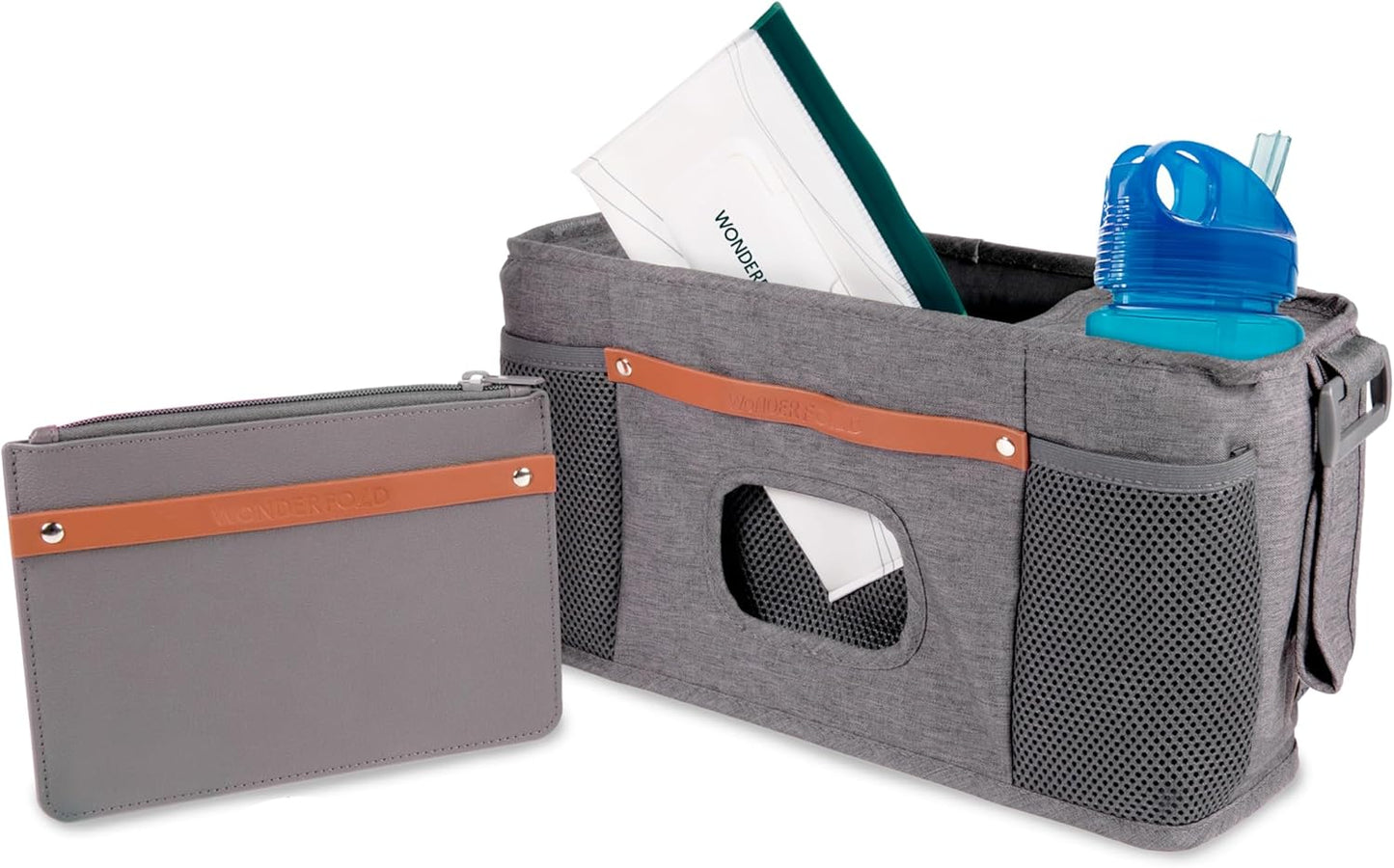 WONDERFOLD Universal Parent Console Stroller Organizer Review