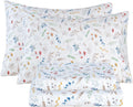 King Size Extra Deep Pocket Sheet Set - Floral, Fits 18-24ft