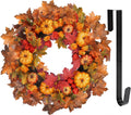 24 Inch Thanksgiving Fall Wreath for Front Door - Bold Autumn