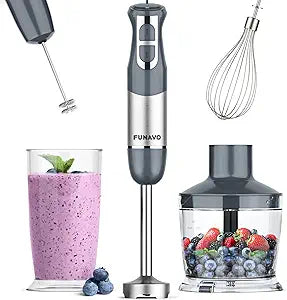FUNAVO.vo Immersion Blender 800W 5-in-1 Hand Blender Review