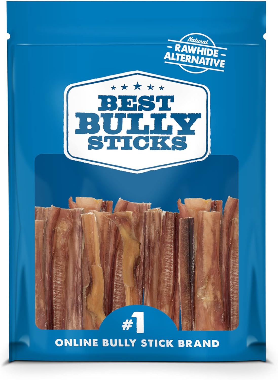 Natural 4 Inch Bully Sticks for Small Dogs - 100% Beef Treats