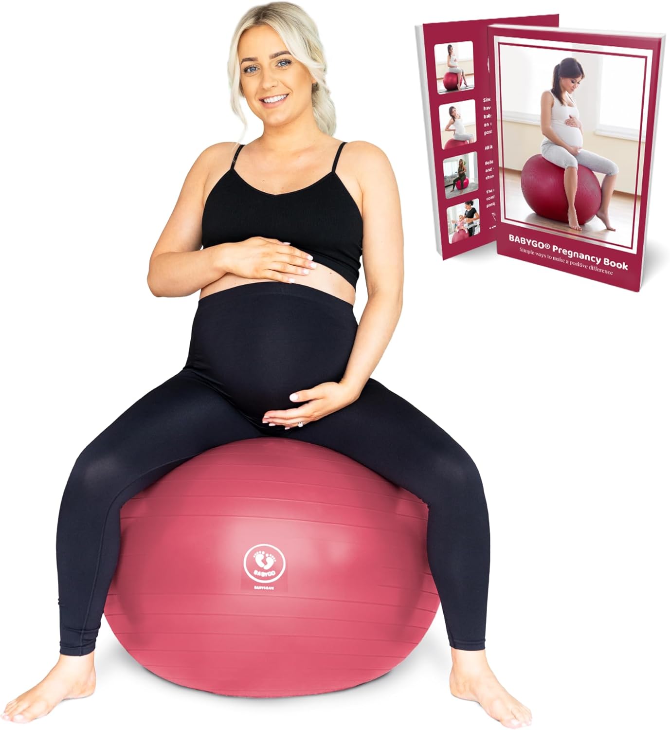 Ultimate Labor & Birth Ball Set + Award-Winning Book
