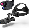 Head-Mounted Night Vision Monocular Digital Infrared Monocular - Clear