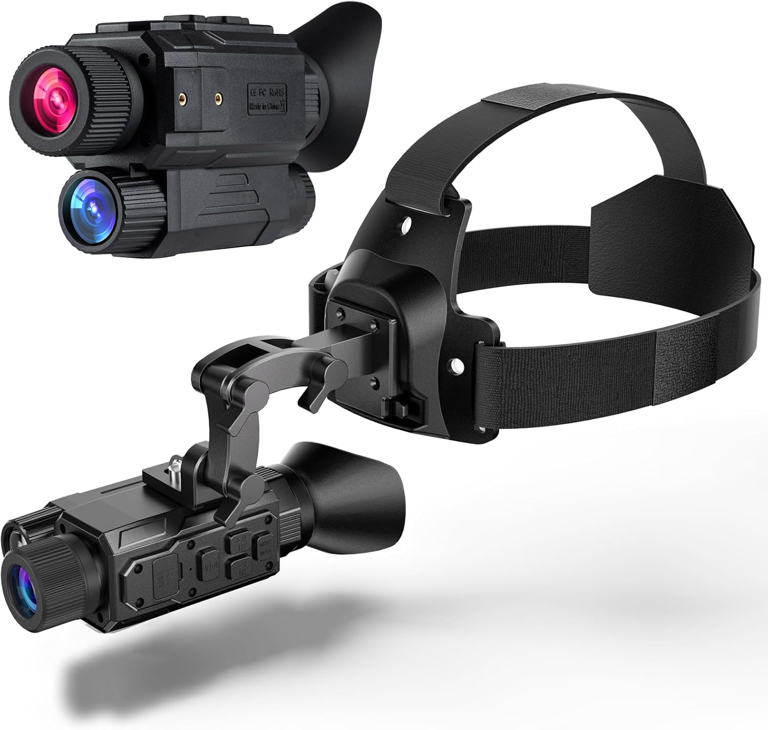 Night Vision Monocular with 8X Zoom for Day and Night Use
