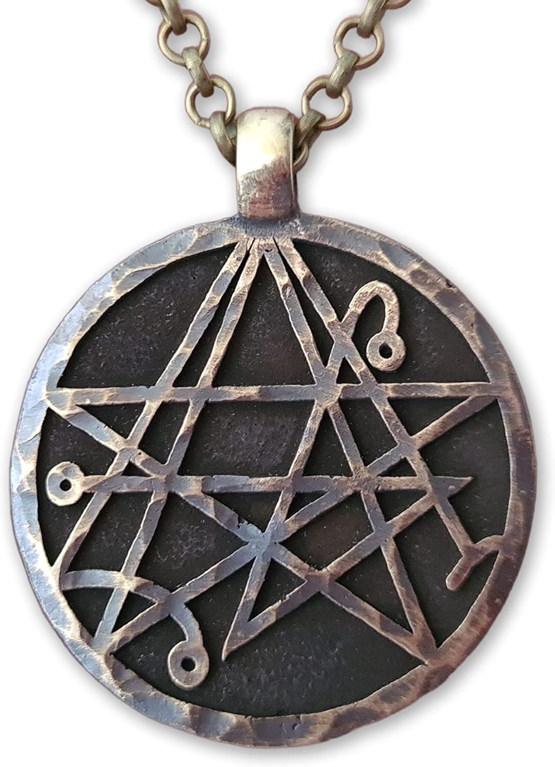 925 Sterling Silver Handcrafted Lovecraft Cthulhu Necklace Pendant