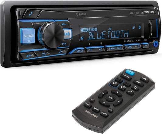 Alpine UTE-73BT Bluetooth Multimedia Receiver for Ultimate Sound