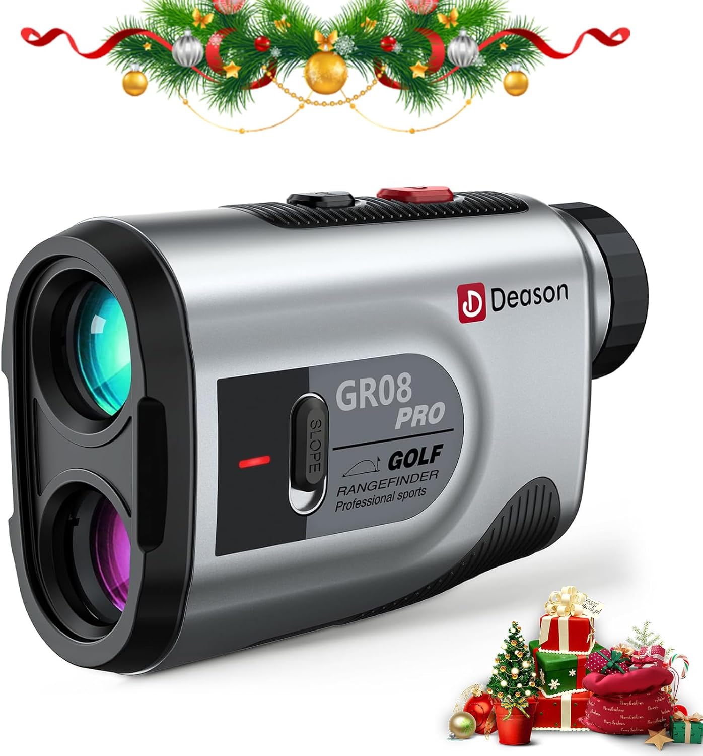 DEASON Rechargeable Golf Rangefinder - Flag Lock Vibration