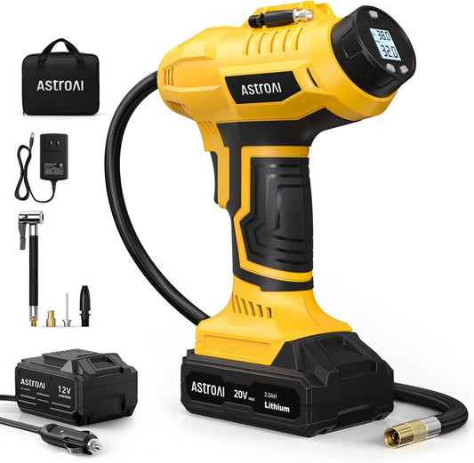 AstroAI Cordless Tire Inflator - Max Power 160PSI