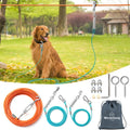 Heavy Duty Dog Trolley System 200ft - Long Leash for Large Dogs