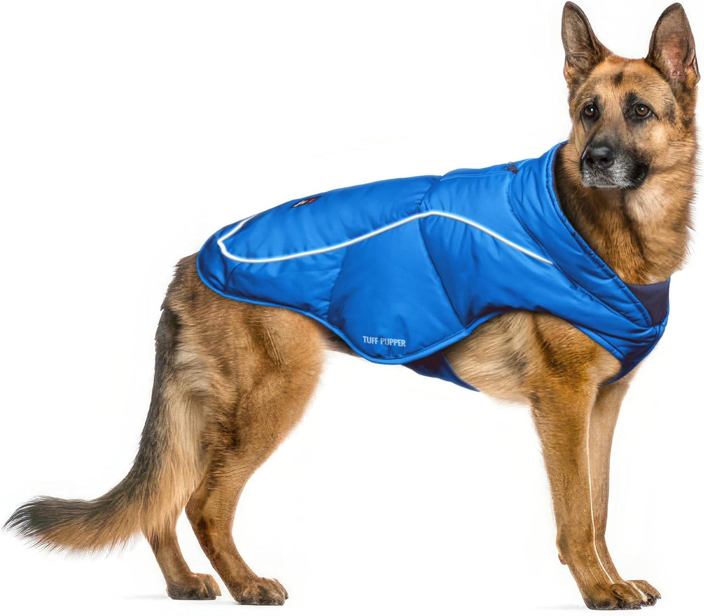 Tuff Pupper Insulated Winter Dog Coat for Cold Weather Comfort
