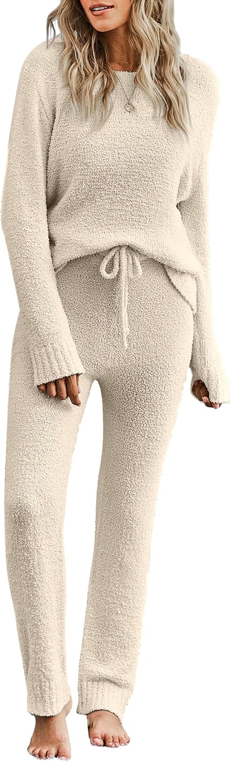 Luvamia Women's Casual Pajama Set for Cozy Loungewear Style