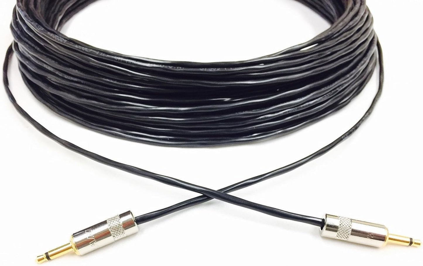 150 Foot 3.5mm Mono Male to Male Cable for Quality Sound