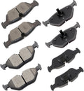 cciYu D781 D763 Ceramic Brake Pads Kit for BMW - Quiet Performance