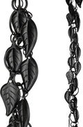 Monarch Rain Chains Aluminum Cascading Rain Chain - Elegant 8.5 ft