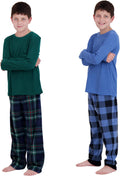 Boys Pajamas Set 4-Piece PJs for Kids - Cozy, Mixable Sleepwear
