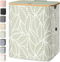 BALEINE Laundry Hamper with Lid, Tall Laundry Basket - Elegant Large