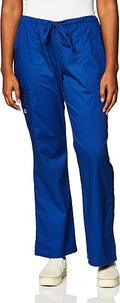 Scrubs for Women Core Stretch Drawstring Cargo Pants - Flare Fit