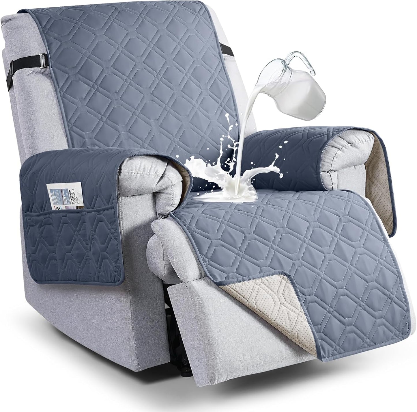 VANSOFY Waterproof Recliner Chair Cover for Pets and Kids