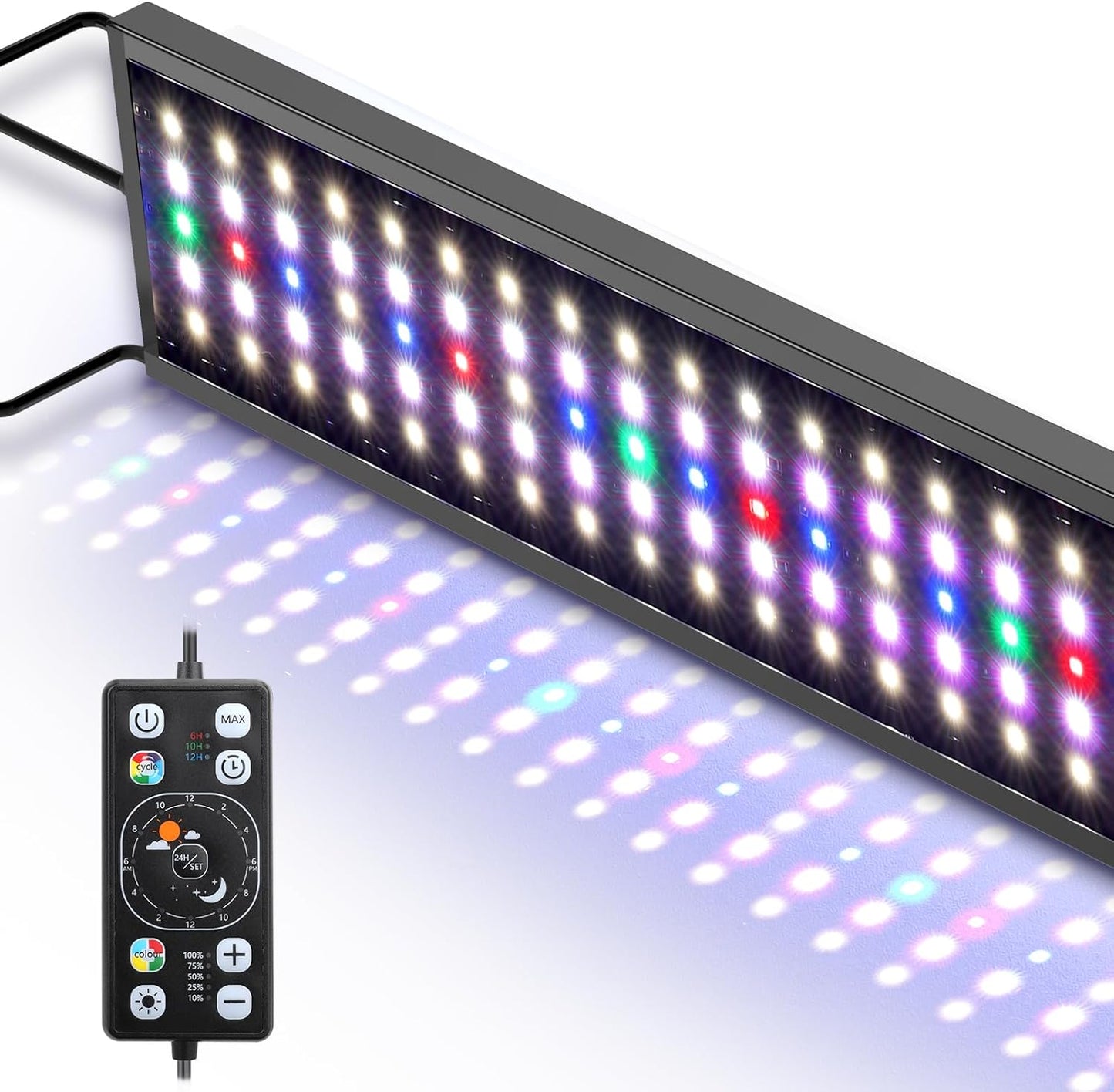 hygger Aquarium LED Light with 24/7 Cycle & Dimmable Options