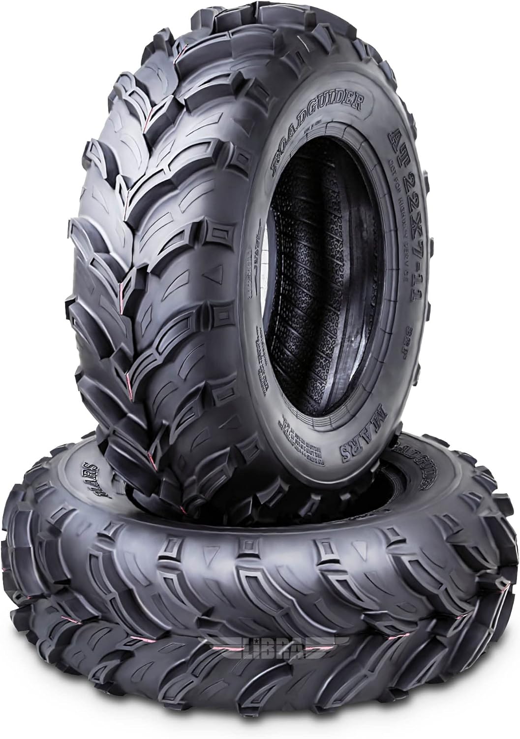 ROADGUIDER Set 2 Road Guider ATV Mud Tires for Honda and Suzuki