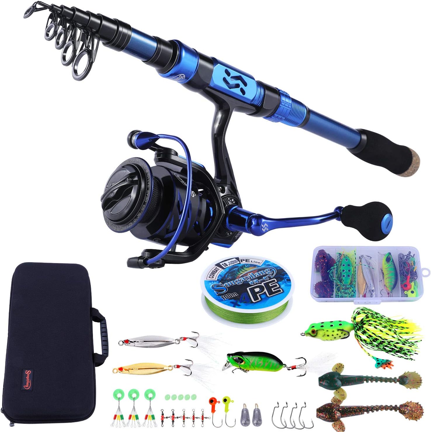 Sougayilang Fishing Rod and Reel Set for All Your Fishing Needs