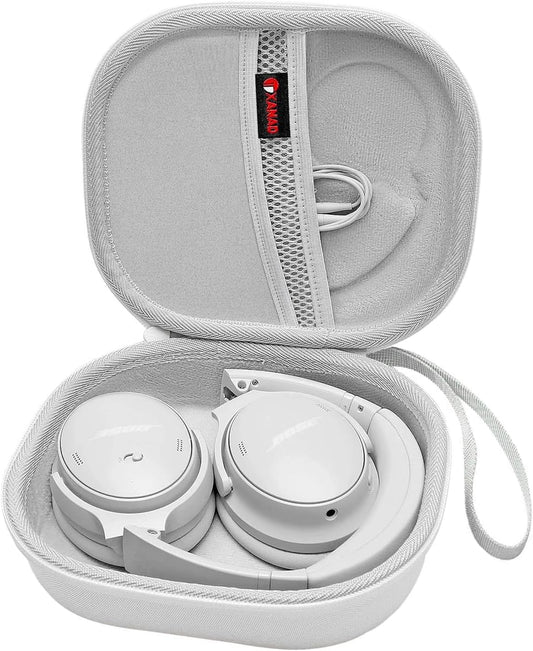 XANAD Hard Case for Bose QC Headphones - White