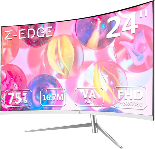 Immerse in HD Gaming - Z-Edge 24 Curved Monitor