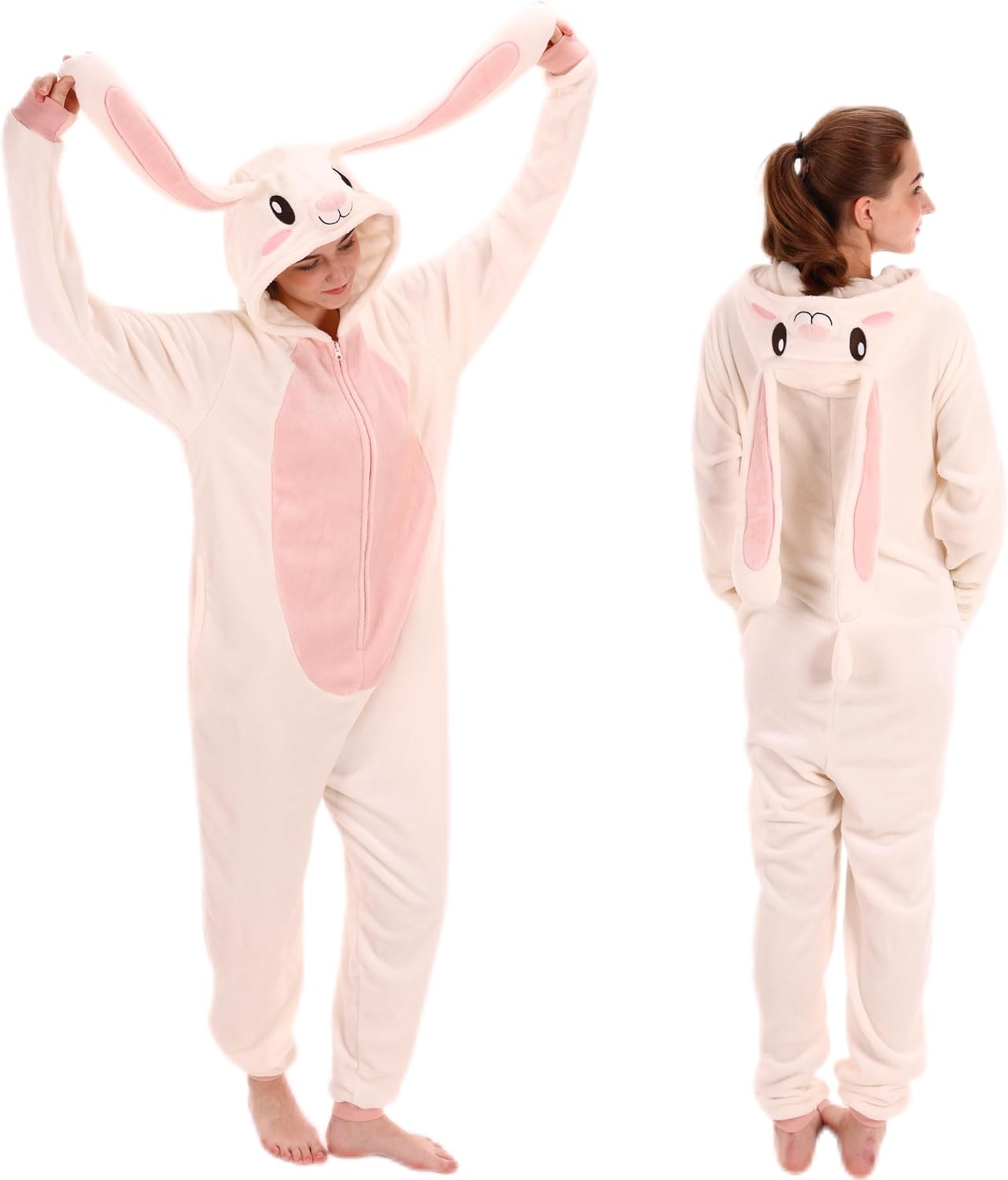 COSUSKET Snug Fit Unisex Adult Onesie Pajamas for Comfort