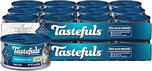 Blue Buffalo Tastefuls Natural Pate Wet Cat Food for Cats