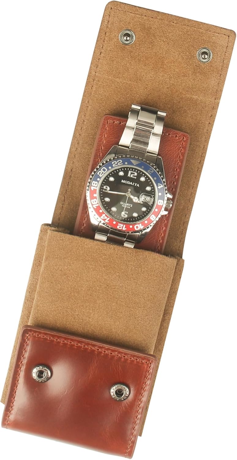 Stylish Single Watch Case - Travel in Luxury! | KOSMCCO