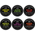 6-Pack LAVA Premium Cocktail Rimmers Variety Pack - Natural Cocktail