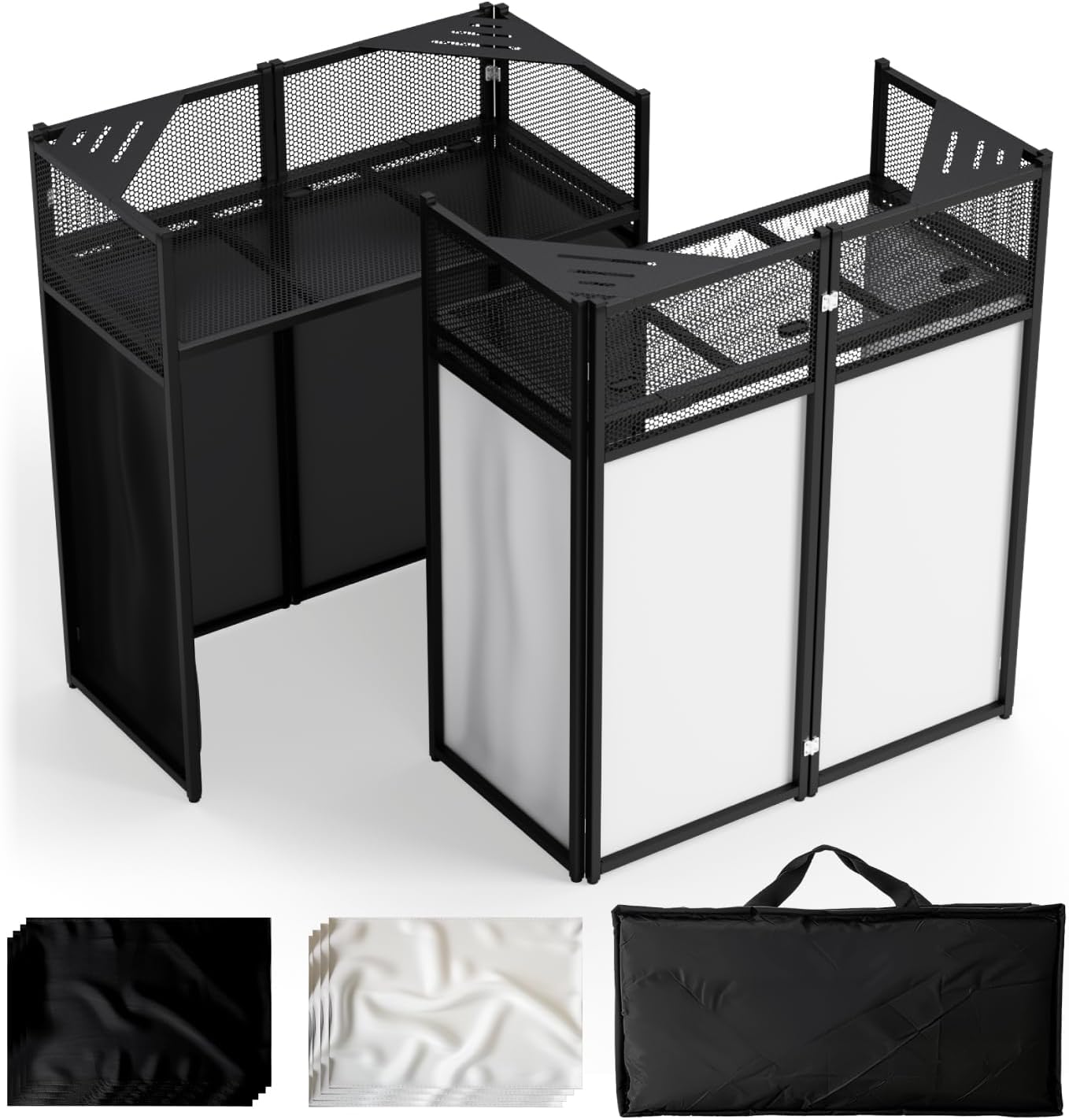 Foldable DJ Table Stand Portable - Perfect for Events and Clubs