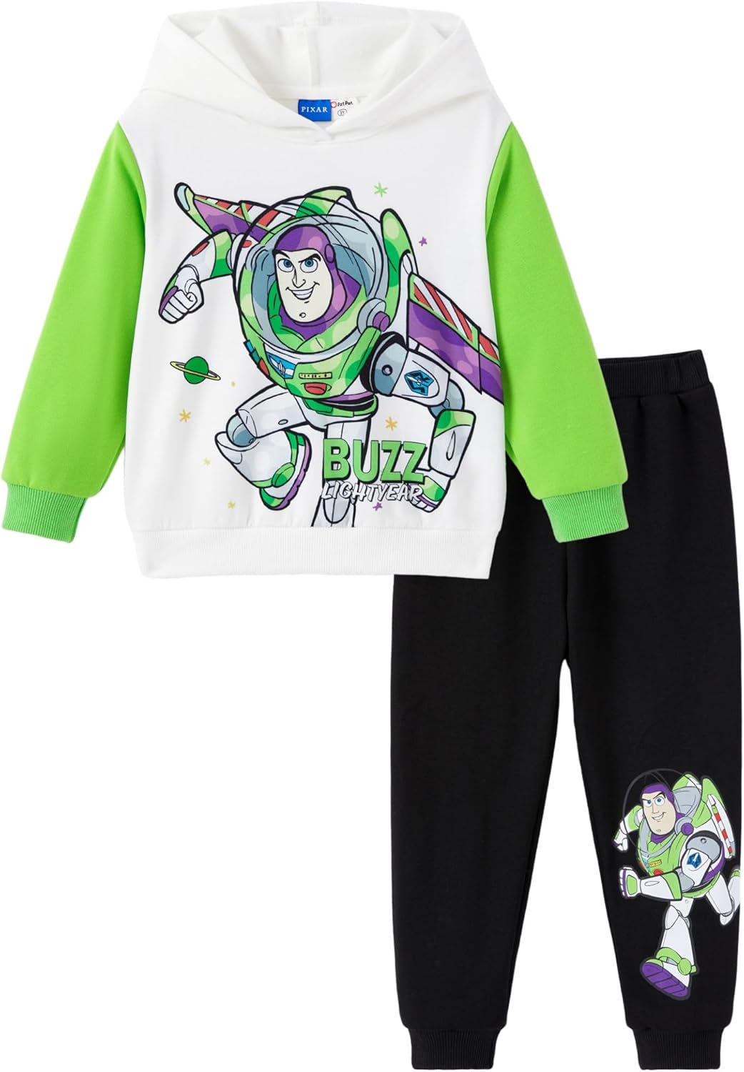 Buzz Lightyear Toy Story Hoodie & Jogger Pants Set for Boys 2-9Y