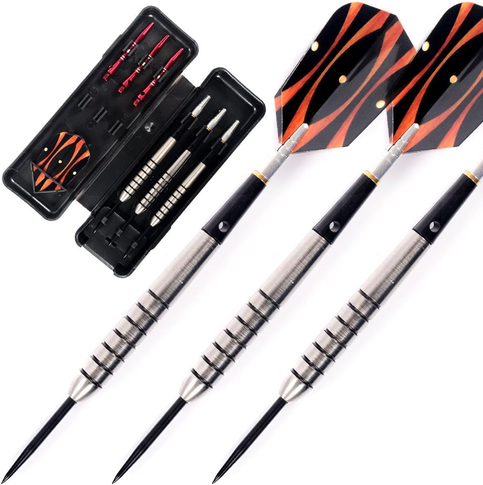 CUESOUL Tungsten Steel Tip Darts with Precise Barrels for Accuracy