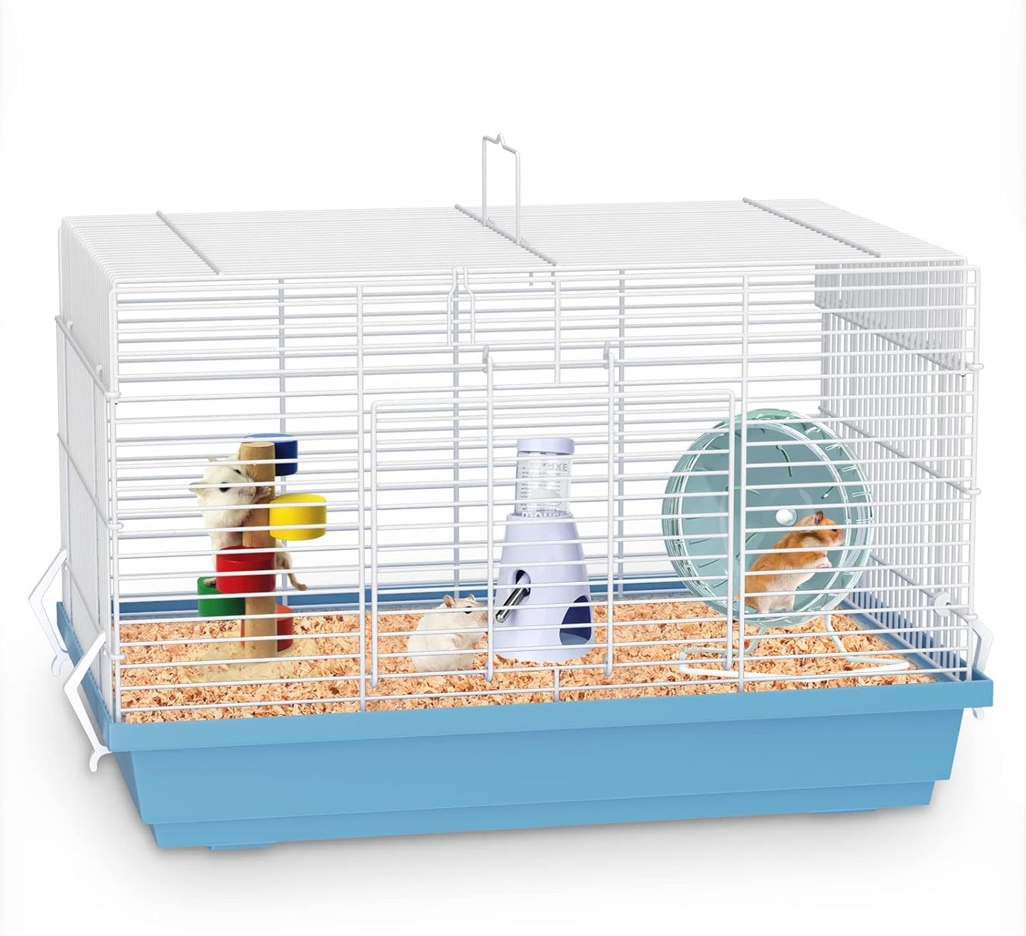 Spacious Hamster Cage for Small Animals - Ideal for Fun Activities